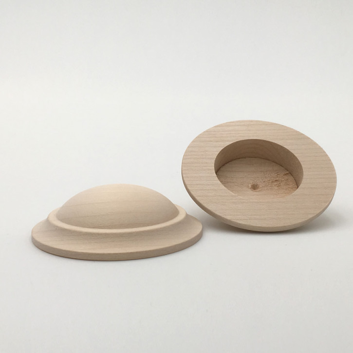 Treppenrosetten 78 mm europ. Ahorn